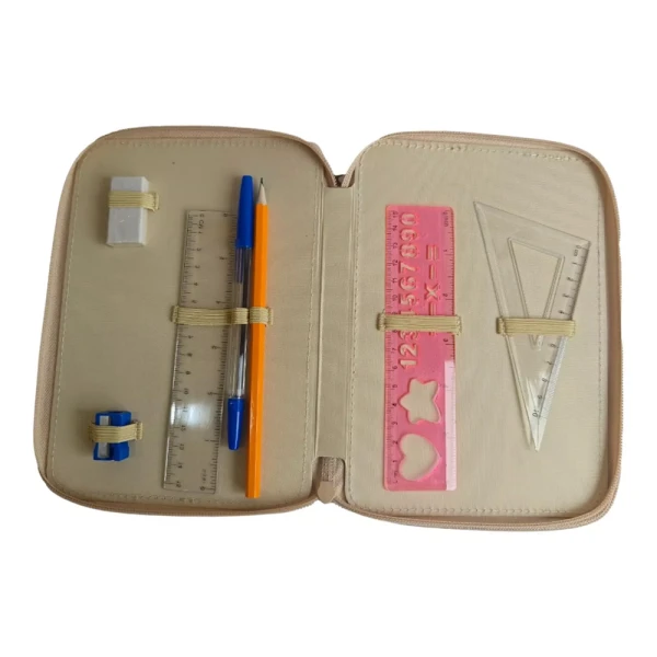 MUST TEAM DOUBLE FILLED PENCIL CASE 15X5X21 cm VAIANA 2