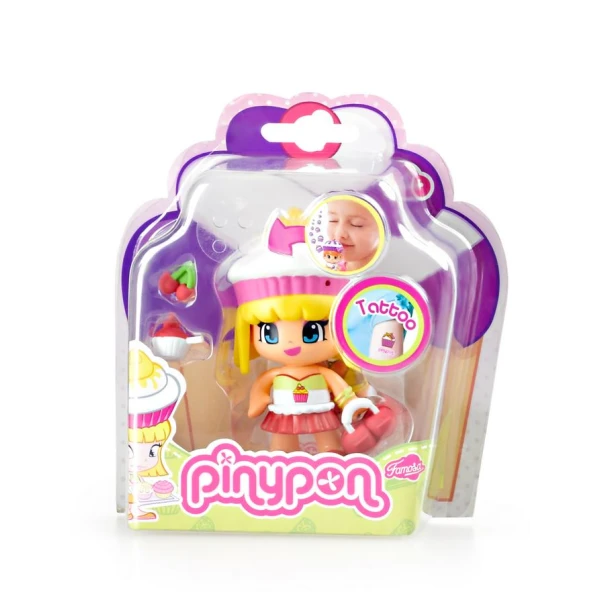 ΦΙΓΟΥΡΕΣ PINY PON CUPCAKE - ΣΕ 6 ΣΧΕΔΙΑ