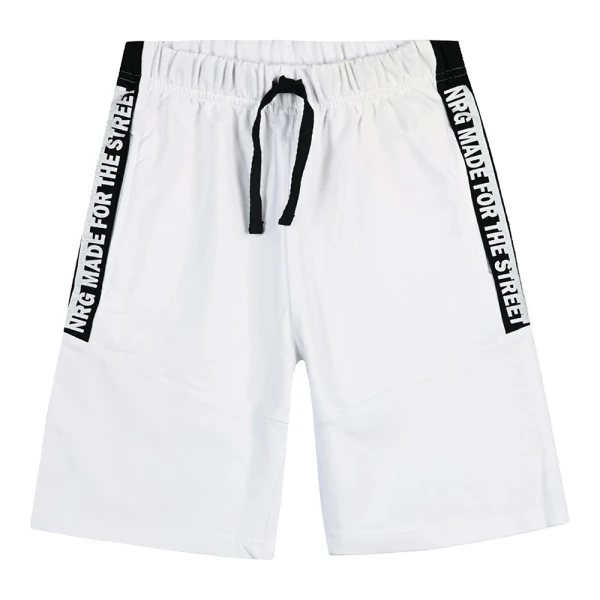 ENERGIERS BOY\'S BERMUDA WHITE