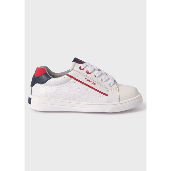 MAYORAL SNEAKER CITY ΛΕΥΚΟ-ΚΟΚΚΙΝΟ