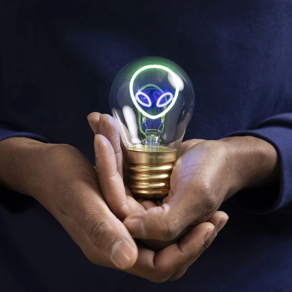 LEGAMI TABLE LIGHTBULB-SHAPED TABLE LAMP BULB FICTION - ALIEN