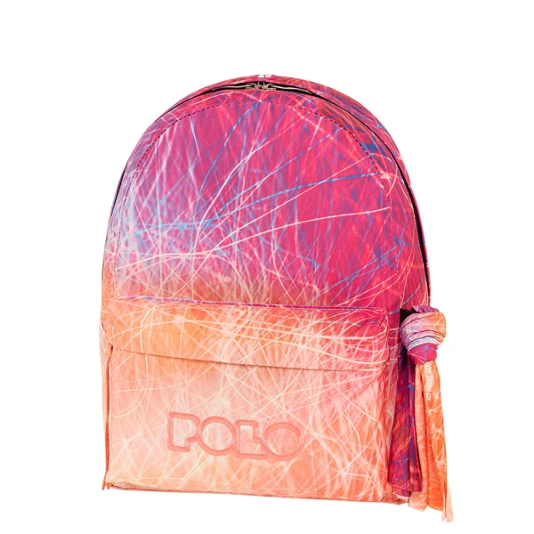 POLO 2024 BACKPACK ORIGINAL CRAFT WITH SCARF SALMON-FUCHSIA
