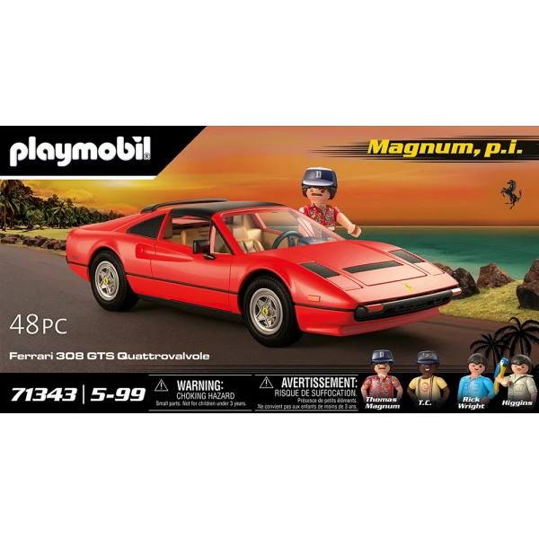 PLAYMOBIL MAGNUM P.I. FERRARI 308GT