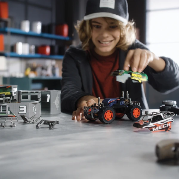 EXOST BUILD 2 DRIVE DELUXE SET (MIGHTY CRAWLER) REMOTE CONTROL & ASSEMBLED RACE CAR 