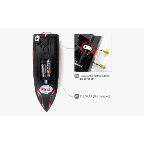 REMOTE CONTROL BOAT 27MHz