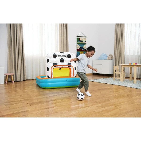 BESTWAY PLAYSET 120X107X84 cm KICK \'N SWISH BALL