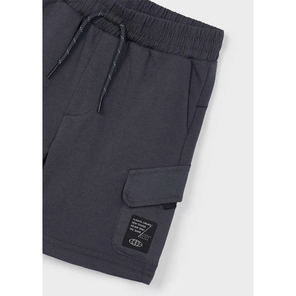 MAYORAL BERMUDA SHORTS CARGO COTTON CONCRETE 