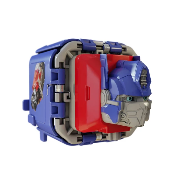 BATTLE CUBES TRANSFORMERS OPTIMUS PRIME VS SCOURGE