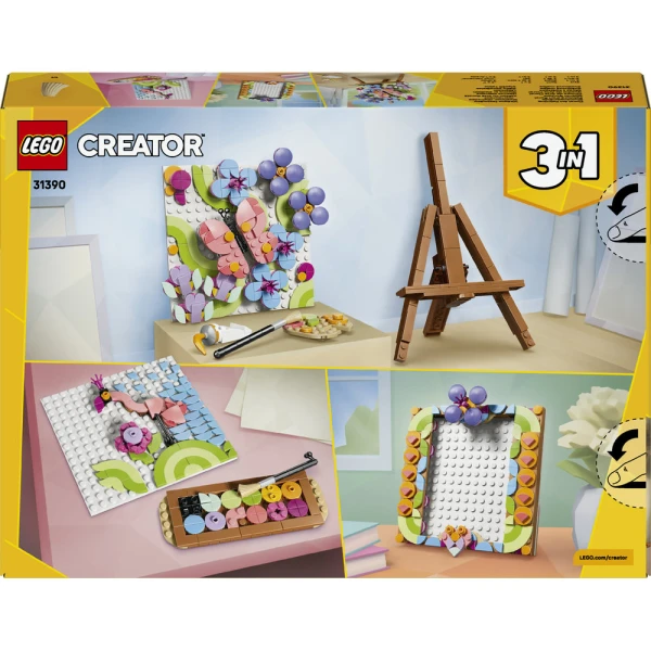 LEGO CREATOR 3IN1 FLORAL ART DECOR PAINTING