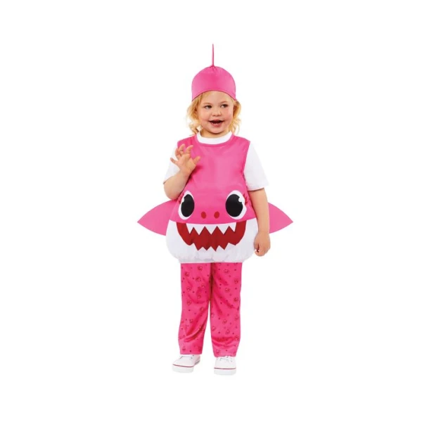 CARNIVAL COSTUME BABY SHARK PINK MUMMY