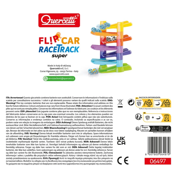 QUERCETTI ΠΙΣΤΑ FLIP CAR RACE TRACK SUPER