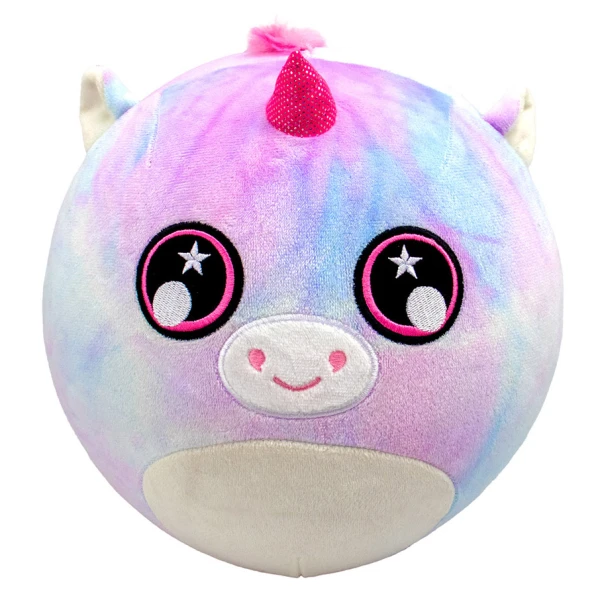 LITTLE BIGGIES FANTASY PLUSH BALL 22 cm  - PINK UNICORN