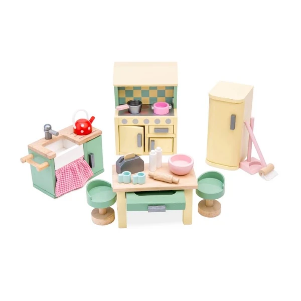 LE TOY VAN ΞΥΛΙΝΟ ΣΕΤ ΚΟΥΖΙΝΑΣ ROSEBUD 