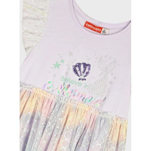 ENERGIERS DRESS GIRL BEBE LILAC