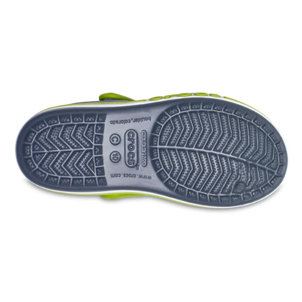 CROCS BAYBAND SANDAL K CHARCOAL