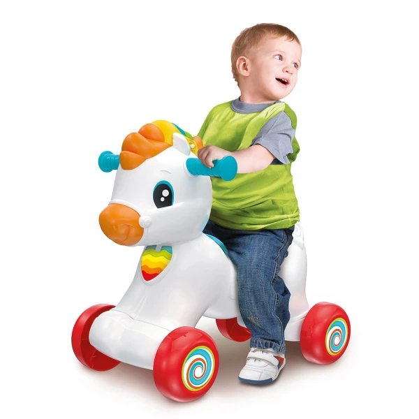 BABY CLEMENTONI BABY TOY LAKI THE TALKING HORSE (SPEAKS GREEK) FOR 12-36 MONTHS
