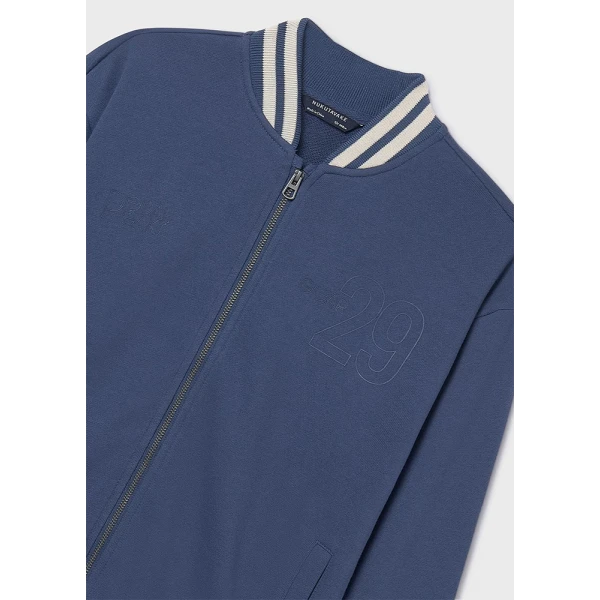 MAYORAL CARDIGAN BASEBALL DARK BLUE