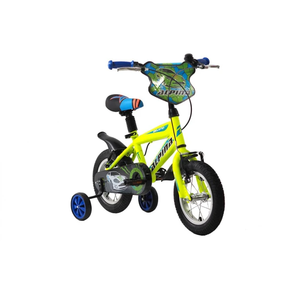 ΠΟΔΗΛΑΤΟ 12\'\' BMX ALPINA BELENO ΚΙΤΡΙΝΟ-ΜΠΛΕ