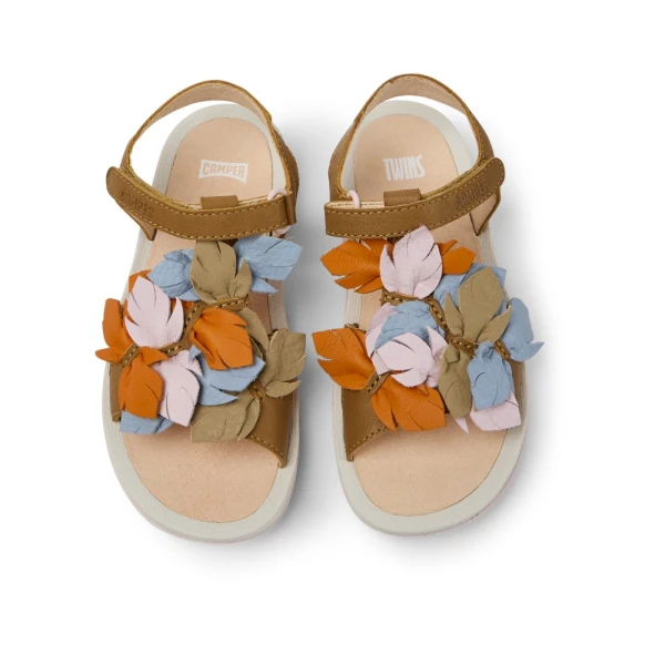 CAMPER ΠΑΙΔΙΚΑ ΠΕΔΙΛΑ ΚΟΡΙΤΣΙ TWINS ΚΑΦΕ