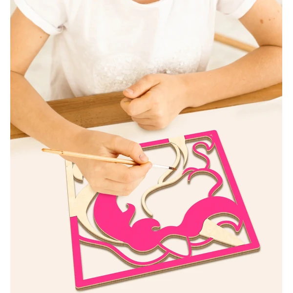 SPLAT PLANET WOODEN 3D PAINT KIT UNICORN
