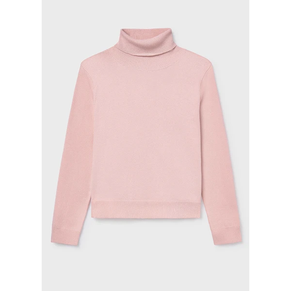 MAYORAL TURTLENECK KNITTED BASIC PINK 