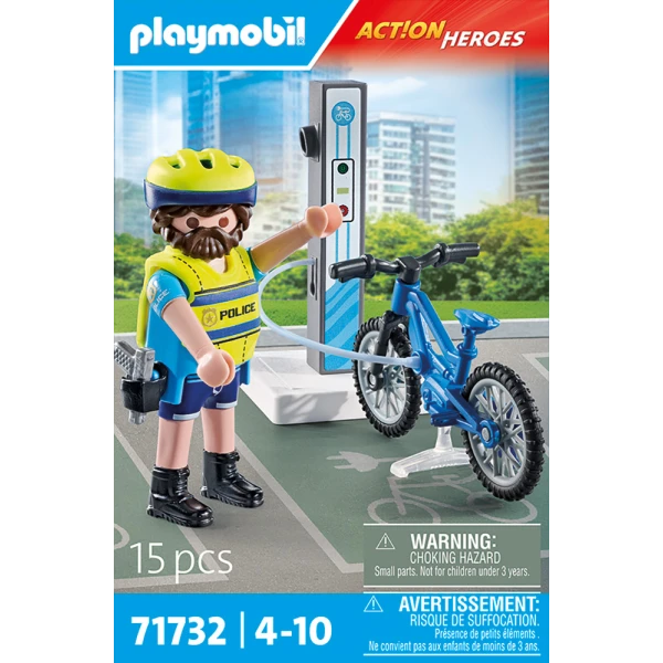 PLAYMOBIL ACTION HEROES POLICE BIKE PATROL