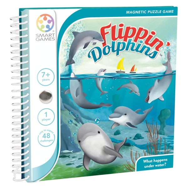 SMARTGAMES ΕΠΙΤΡΑΠΕΖΙΟ ΜΑΓΝΗΤΙΚΟ FLIPPIN DOLPHINS
