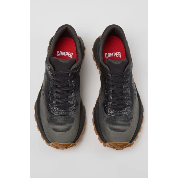 CAMPER MEN\'S SHOES DRIFT TRAIL BLACK-GREY