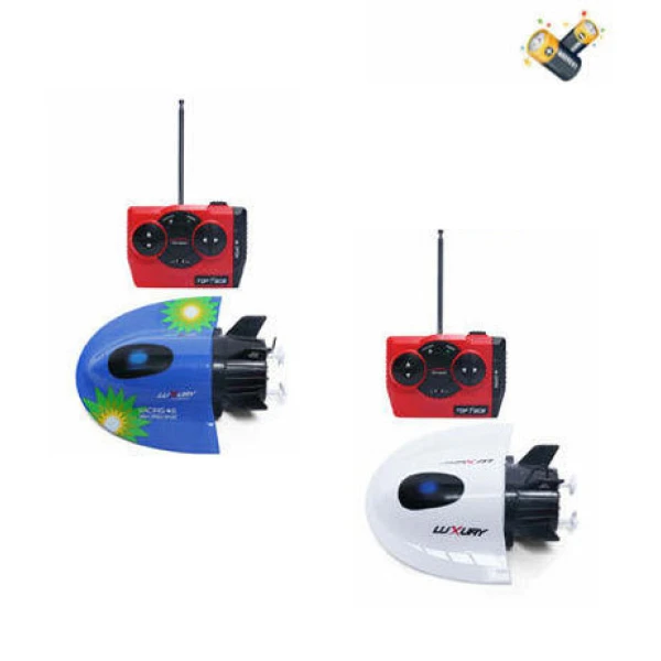 REMOTE CONTROL SUBMARINE 27MHZ 40MHZ - 2 COLORS