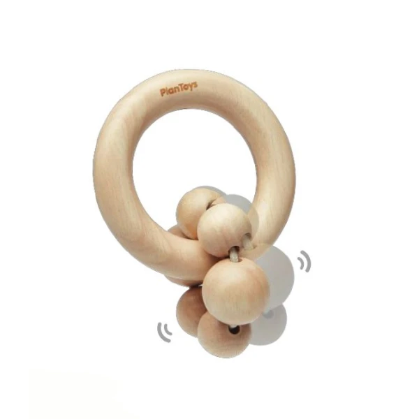 PLAN TOYS ΞΥΛΙΝΗ ΚΟΥΔΟΥΝΙΣΤΡΑ ΜΕ ΧΑΝΤΡΕΣ ΦΥΣΙΚΟ ΧΡΩΜΑ
