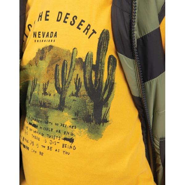 ENERGIERS BEBE BOY BLOUSE MUSTARD