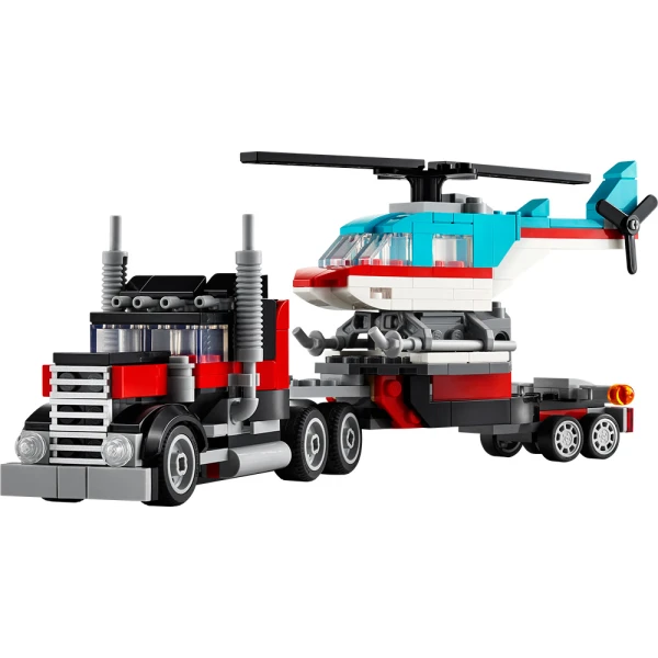 LEGO® CREATOR FLATBED TRUCK WITH HELICOPTER