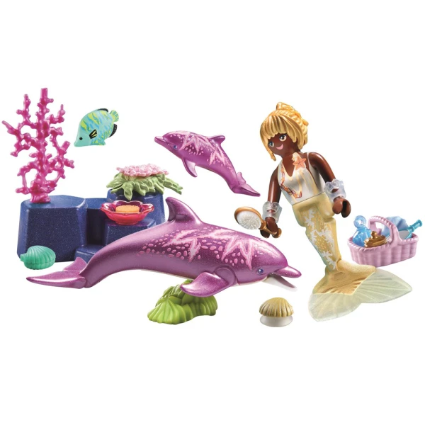 PLAYMOBIL PRINCESS MAGIC MERMAID WITH DOLPHINS