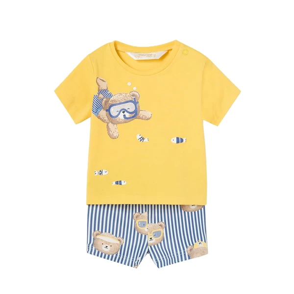 MAYORAL SET SWIMSUIT YELLOW