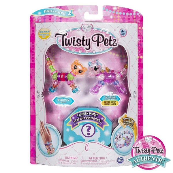TWISTY PETZ ΒΡΑΧΙΟΛΟΖΩΑΚΙΑ ΤΡΙΠΛΕΤΑ - ΔΙΑΦΟΡΑ ΣΧΕΔΙΑ