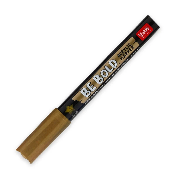 LEGAMI ACRYLIC MARKER BE BOLD - GOLD