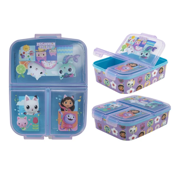 MULTI COMPARTMENT SANDWITCH BOX  - GABBY DOLLHOUSE