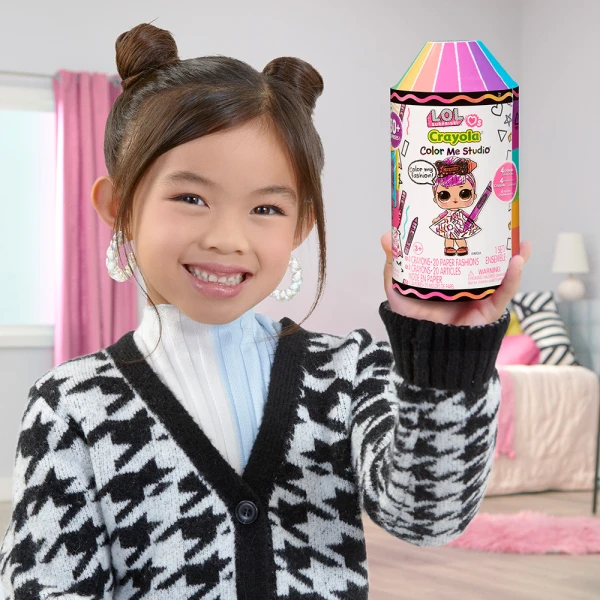 L.O.L. SURPRISE LOVES CRAYOLA STUDIO ΖΩΓΡΑΦΙΚΗΣ ΜΕ ΚΟΥΚΛΑ