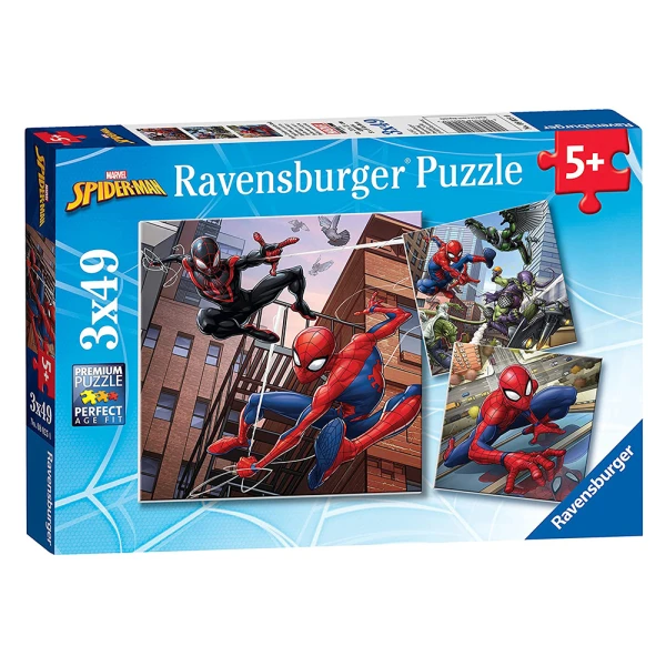 RAVENSBURGER ΠΑΖΛ 3X49 τεμ. SPIDERMAN