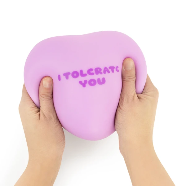 KEYCRAFT JUMBO SQUISHY HEARTS - 3 COLORS