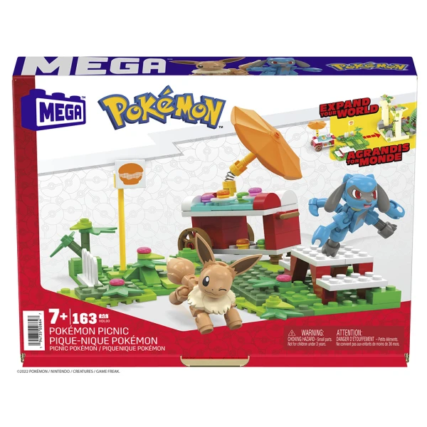 MEGA  POKEMON ADVENTURE BUILDER - POKE PUFF PICNIC 163 τεμ.
