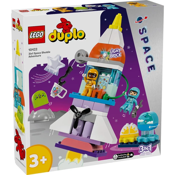 LEGO® DUPLO® 3IN1 SPACE SHUTTLE ADVENTURE