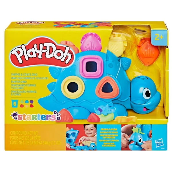 PLAY-DOH ΣΕΤ SHAPES AND COLORS DINO