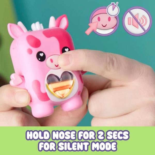 NANO-MALS ELECTRONIC FIDGET PET - MOOTILDA THE STRAWBERRY COW