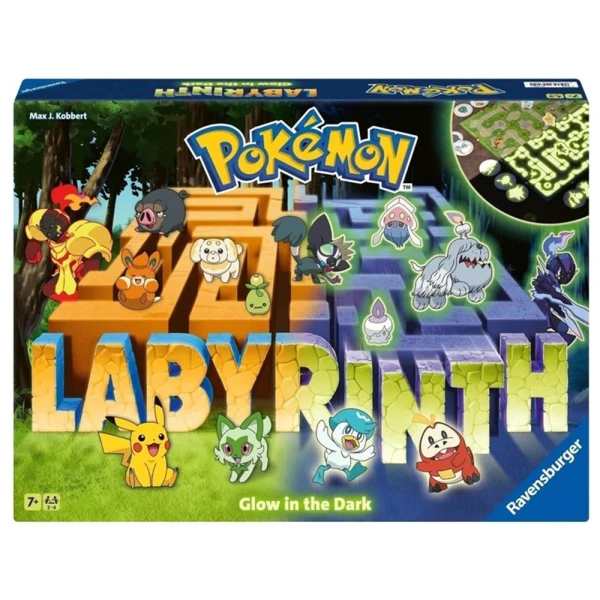 RAVENSBURGER ΠΑΙΔΙΚΟ ΕΠΙΤΡΑΠΕΖΙΟ ΛΑΒΥΡΙΝΘΟΣ POKEMON GLOW