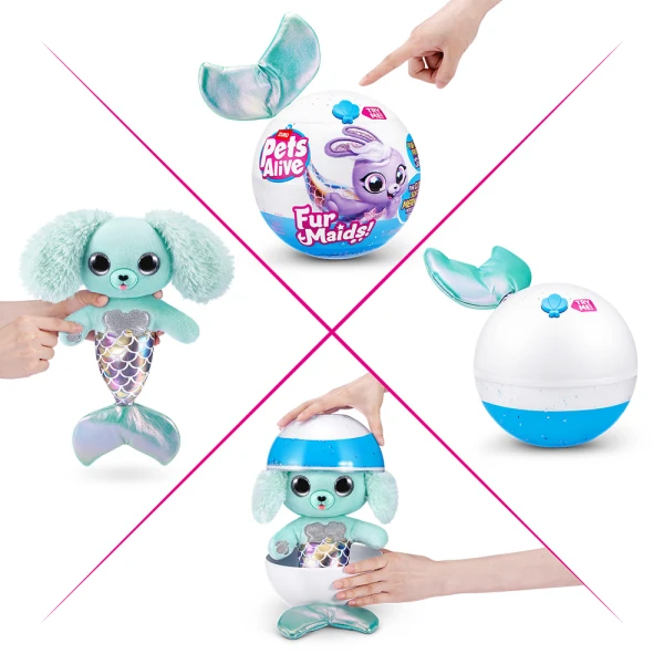 PETS ALIVE MERMAID FURMAIDS - 3 DESIGNS