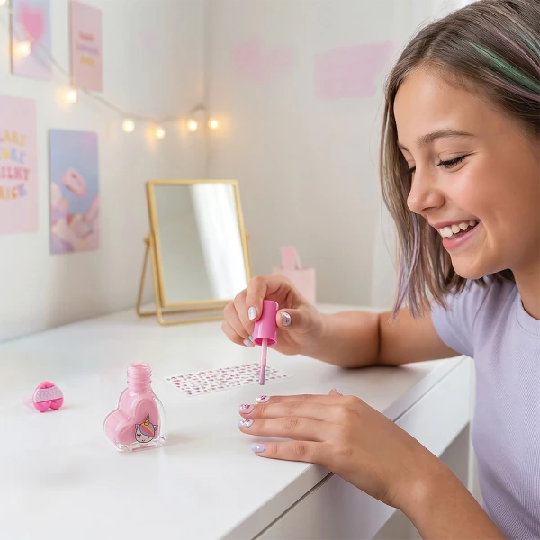 HAPPIHOBBI BEAUTY SET IN CARD SPARKLE LOVE - 4 DESIGNS