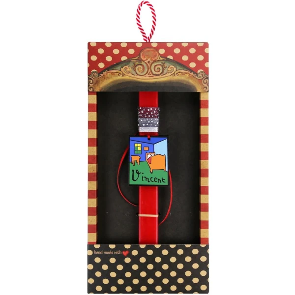 SYNCHRONIA HANDMADE CANDLE 30 cm BASIC - VINCENT