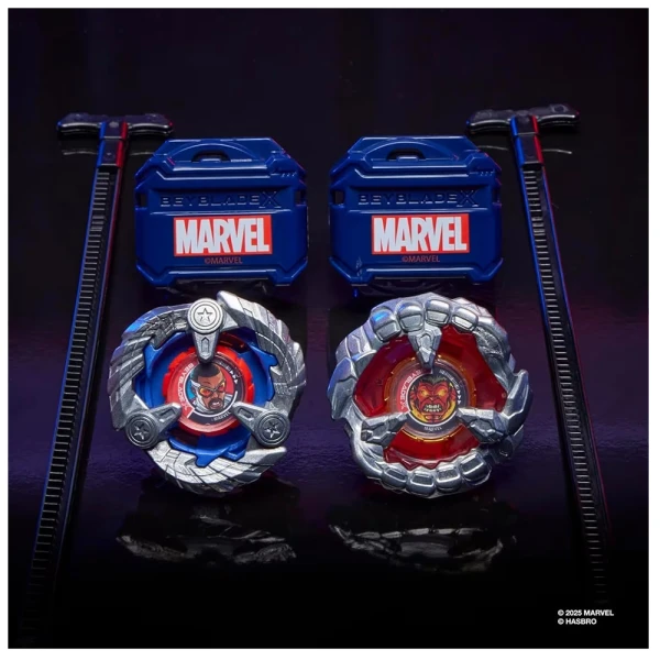 BEYBLADE X MARVEL COLLAB MULTIPACK CAPTAIN AMERICA & RED HULK