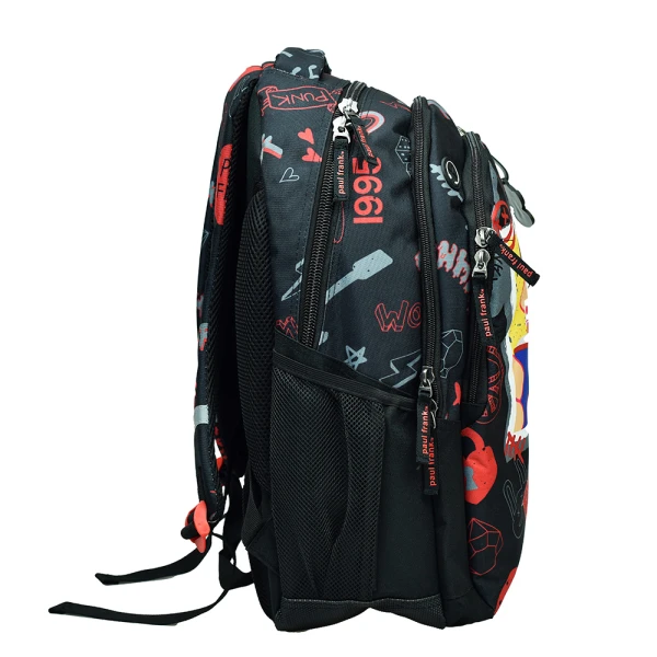 BACK ME UP OVAL BACKPACK PAUL FRANK GRAFFITI